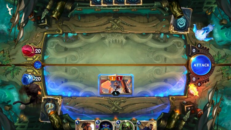 Legends of Runeterra board