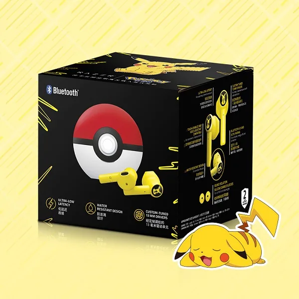 Razer Hammerhead Pikachu box