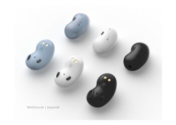 Samsung Galaxy Buds Bean render