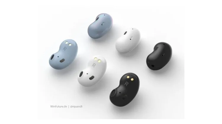 Samsung Galaxy Buds Bean render