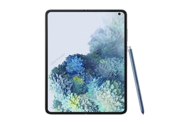 Samsung Galaxy Fold 2 render 2