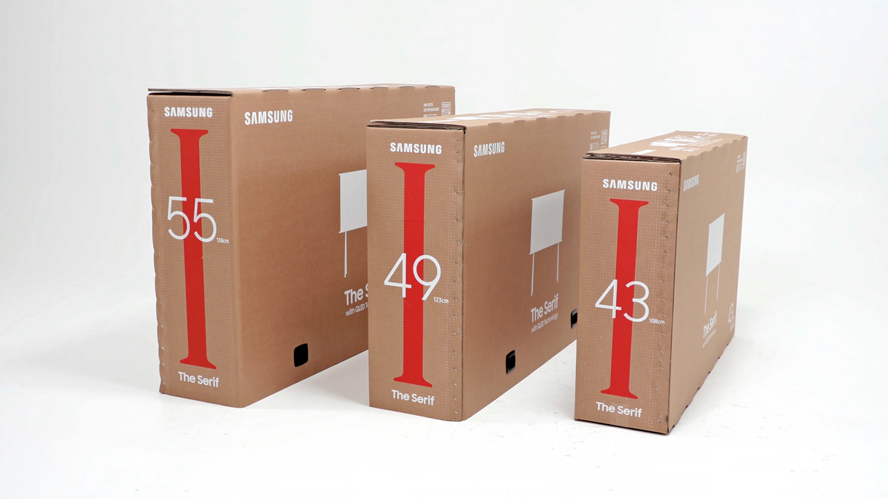 Samsung Lifestyle TV packaging 4