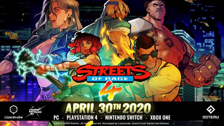 Streets of Rage 4 release date