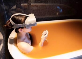 VR hot spring
