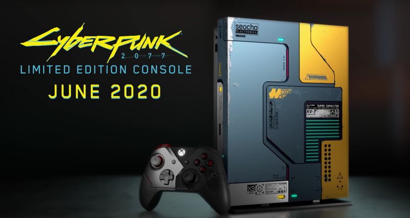 Xbox One X Cyberpunk 2077 800