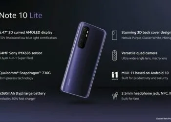 Xiaomi Mi Noe 10 Lite
