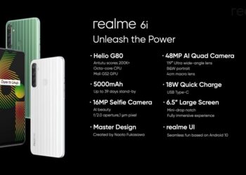 realme 6i specs