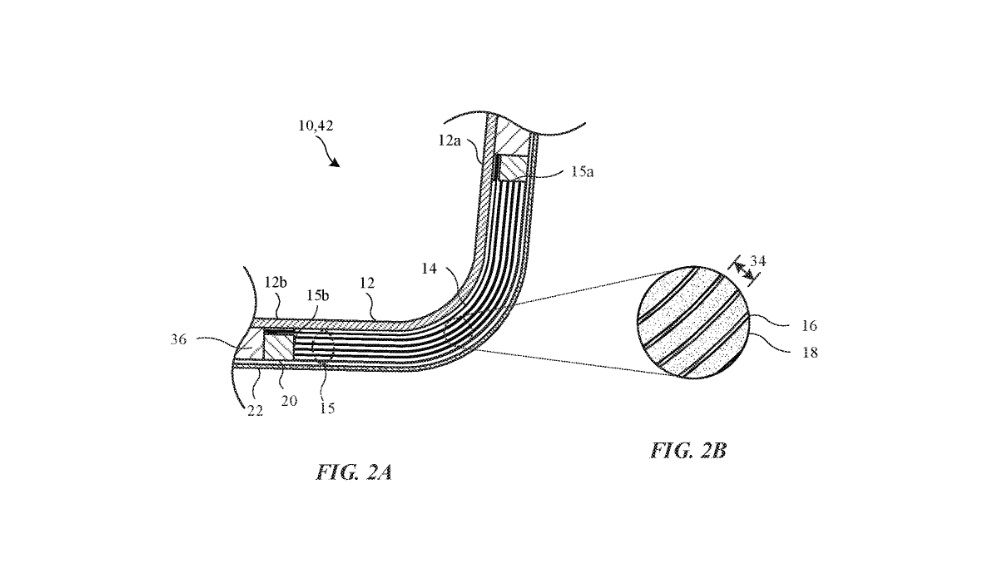 Apple foldable hinge patent