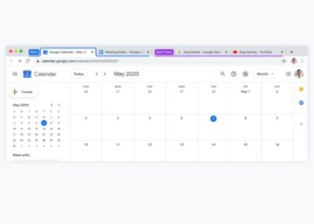 Google Chrome tab grouping