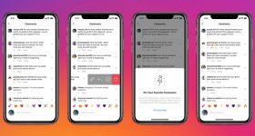 Instagram pin