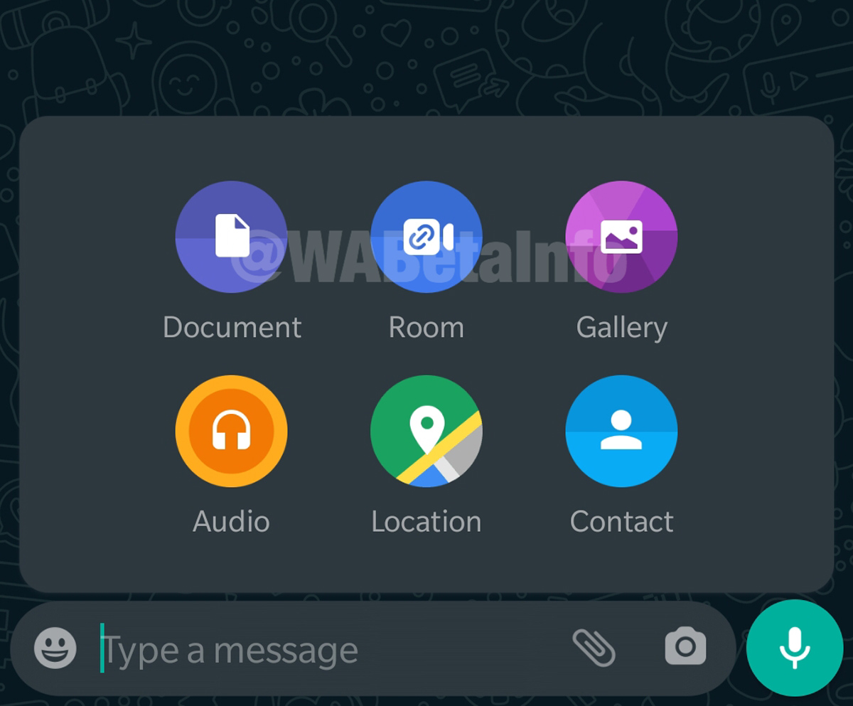 Messenger Rooms Integrated In WhatsApp Beta 1