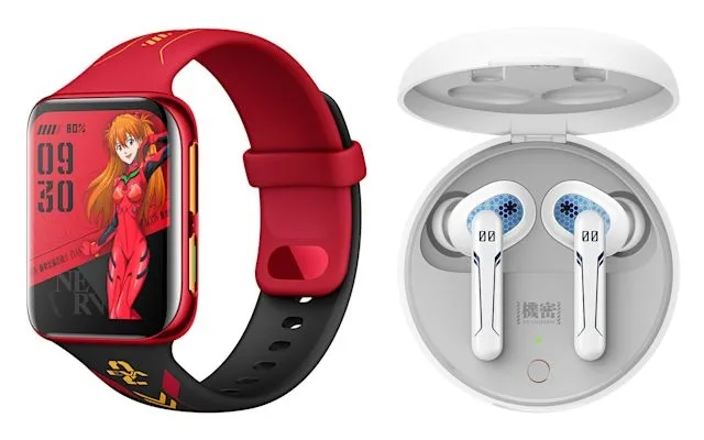 OPPO EVA watch and earbuds