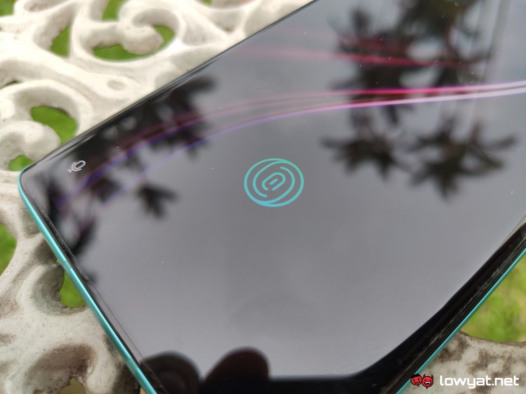 OnePlus 8 in display fingerprint scanner