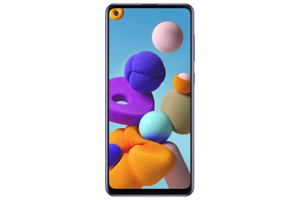 Samsung Galaxy A21s front