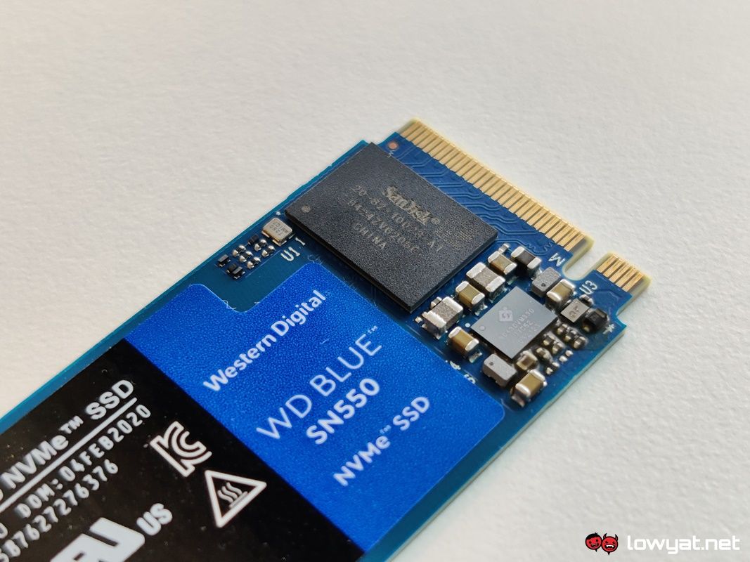 WD Blue SN550 1TB controller