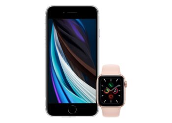 iPhone SE 2020 + Apple Watch Series