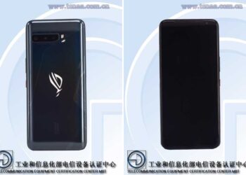 ASUS ROG Phone 3 TENAA front back