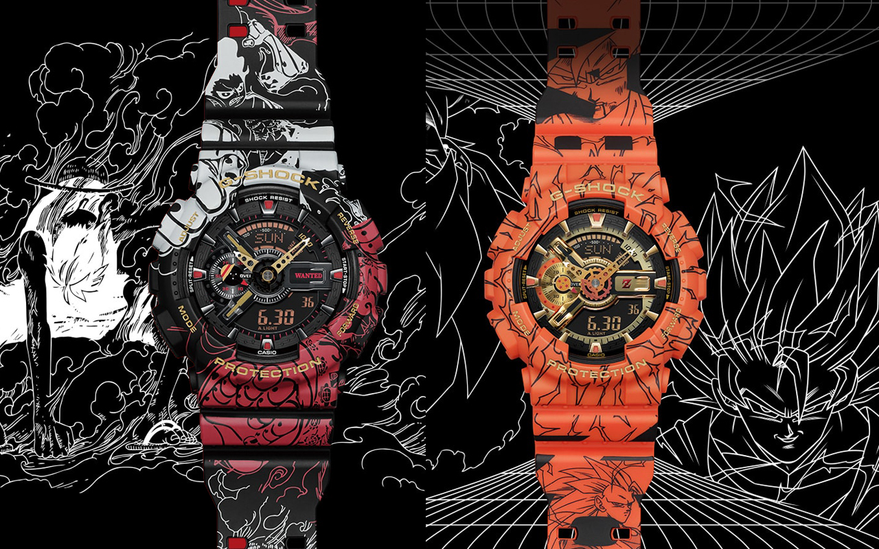 Casio G Shock Announces Collaboration With Dragon Ball Z And One Piece Lowyat Net