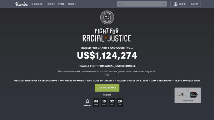 Humbe Bundle Fight for Racial Justice