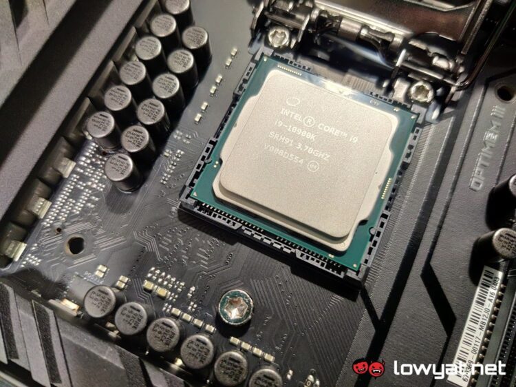 Intel-Core-i9-10900K- motherboard