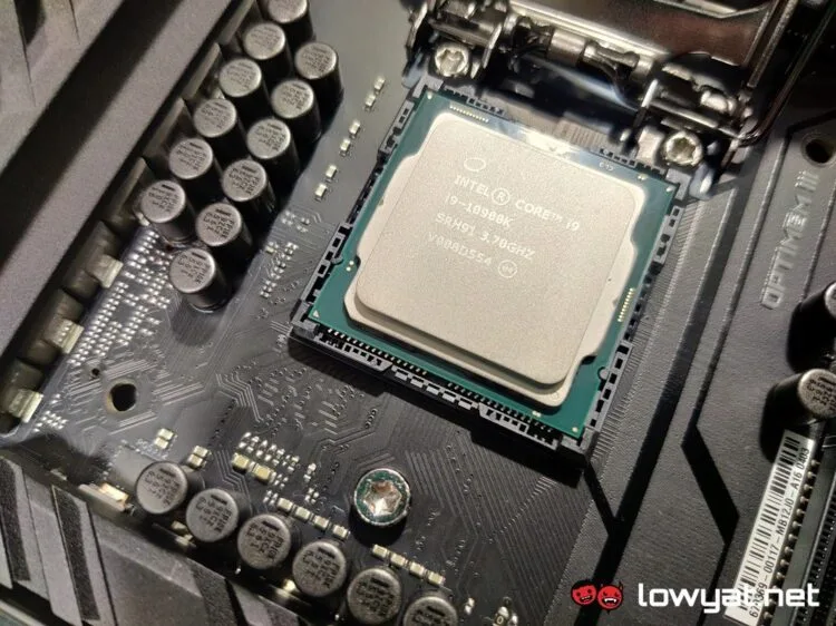 Intel-Core-i9-10900K- motherboard