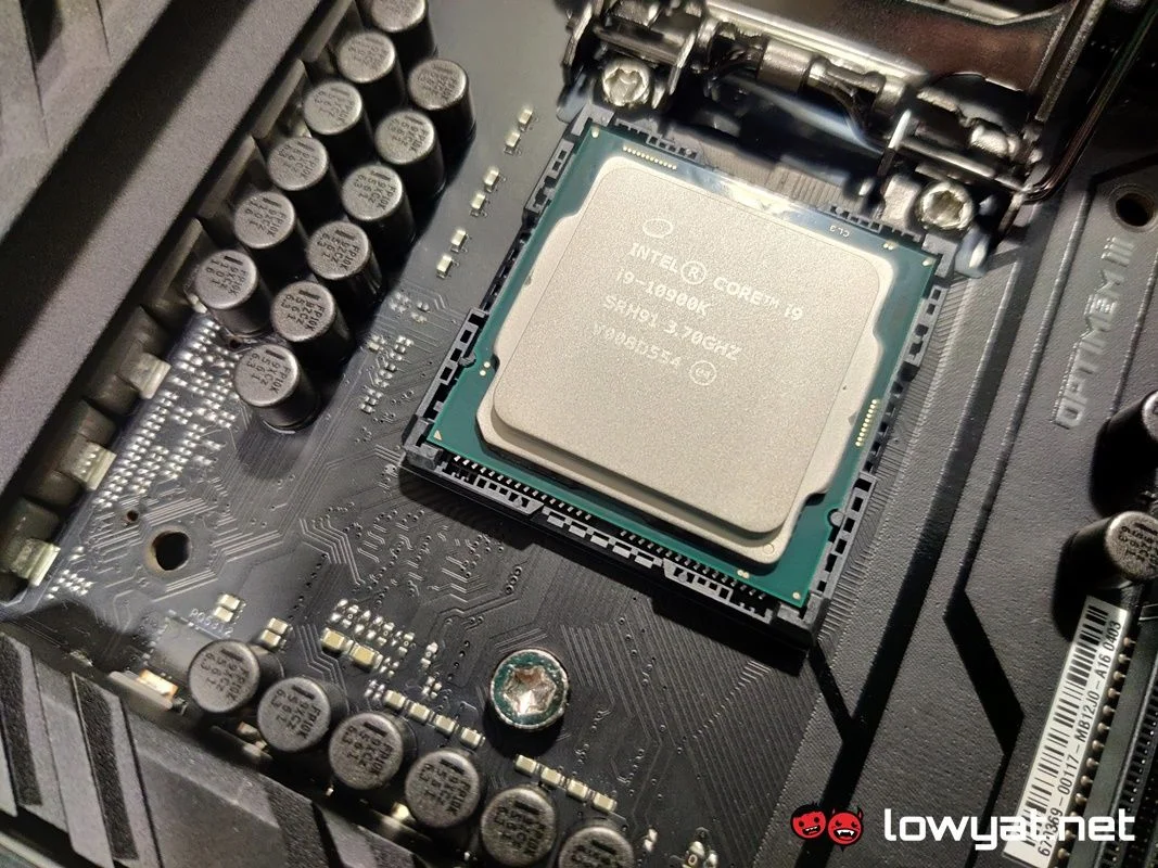 Intel Core i9 10900K motherboard