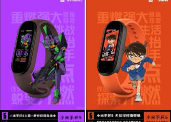 Mi Band 5 eva conan