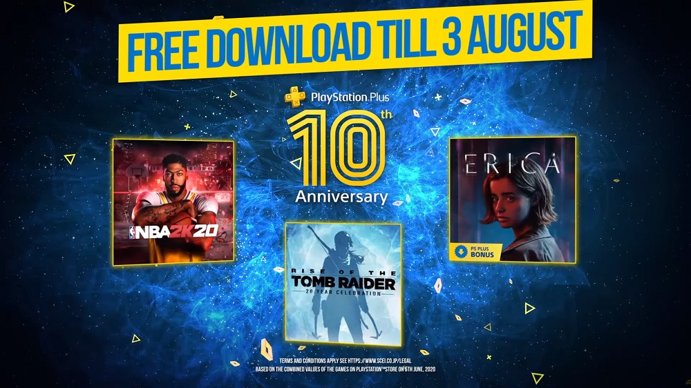 Rise Of The Tomb Raider Headlines July PlayStation Plus Free Games