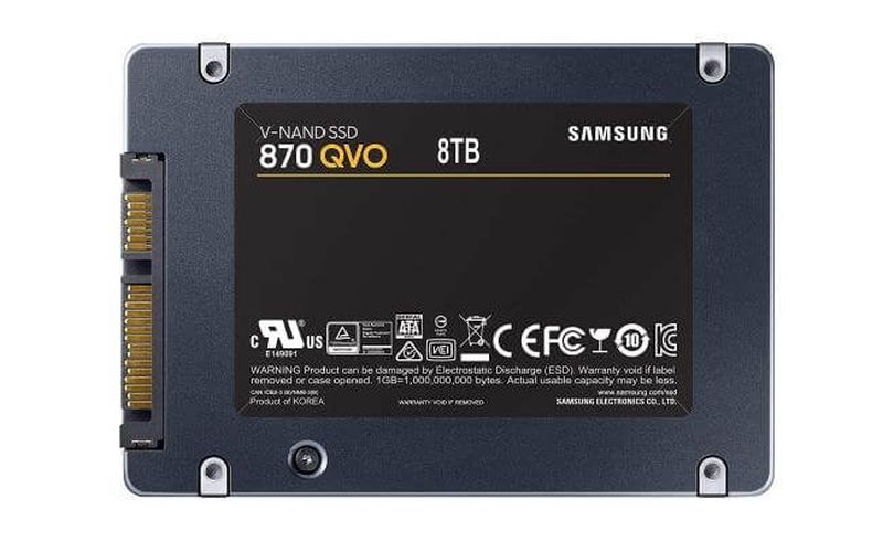Samsung 870 QVO 8TB SSD 800