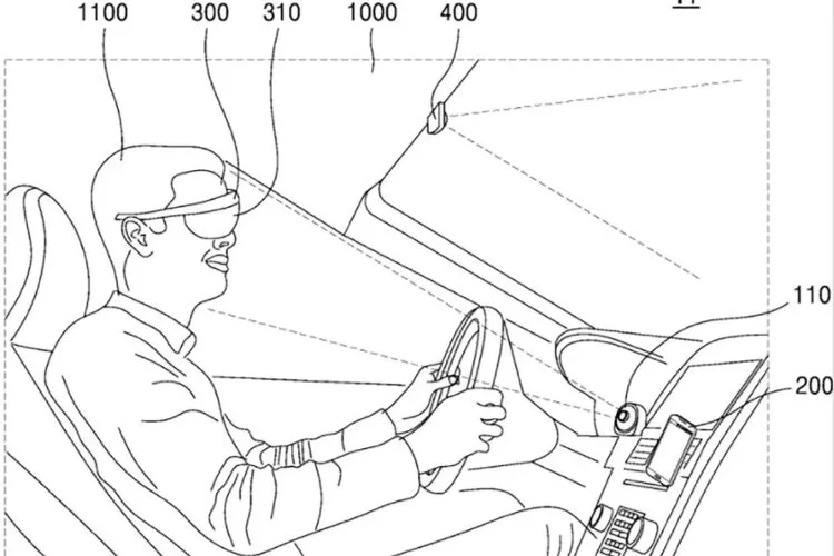 Samsung AR navigation patent