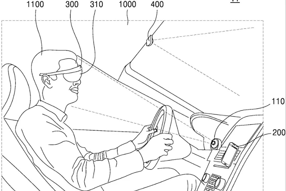 Samsung AR navigation patent