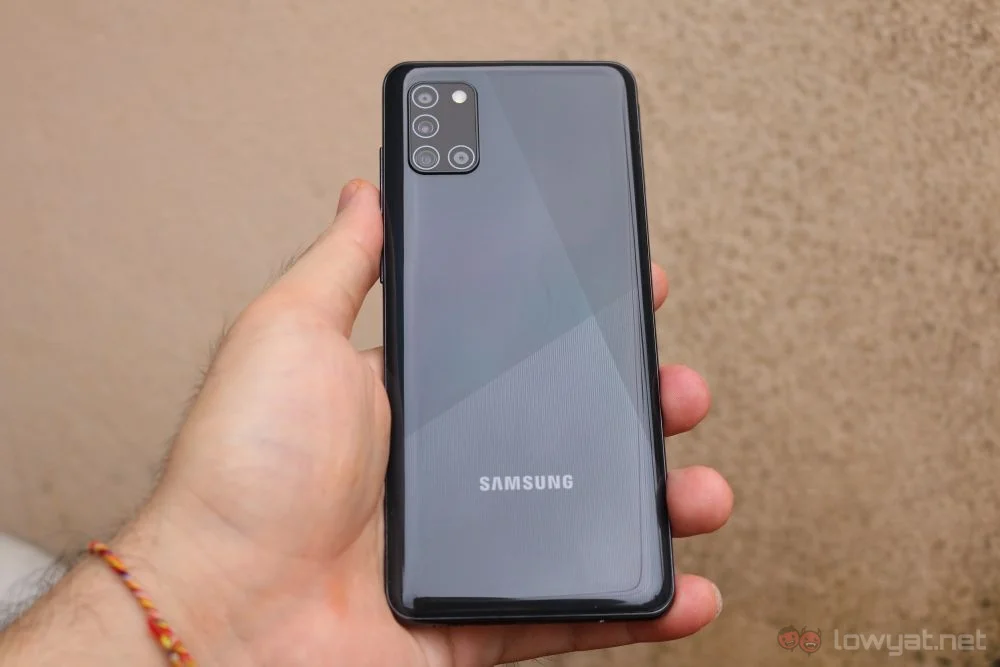 Samsung Galaxy A31 back
