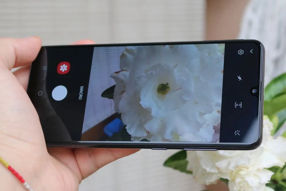 Samsung Galaxy A31 macro
