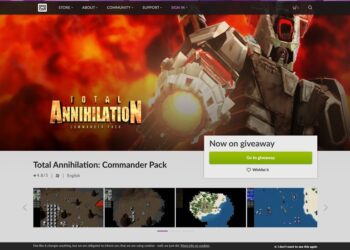 Total Annihilation GOG free until 9pm
