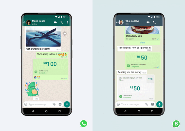 WhatsApp payment brazil