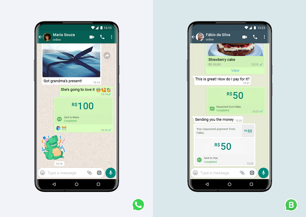 WhatsApp payment brazil
