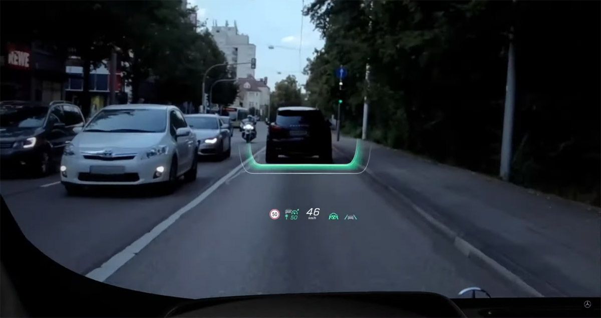 Mercedes-Benz has revealed that it will feature an Augmented Reality (AR) based Heads-up Display (HUD) on its 2021 flagship sedan, the W223 S-Class. A