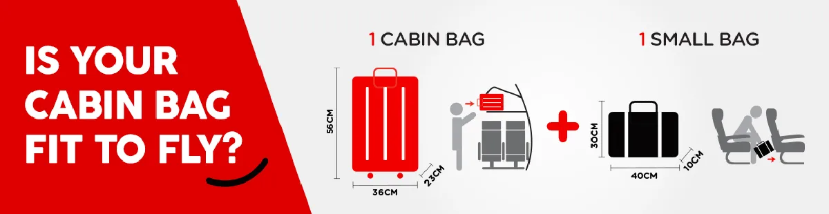 AirAsia Two In-Cabin Baggage