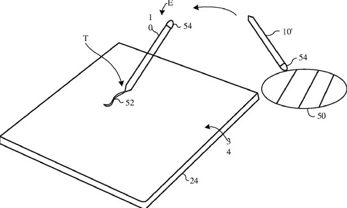 Apple Pencil Colour Sampling Technology Patent