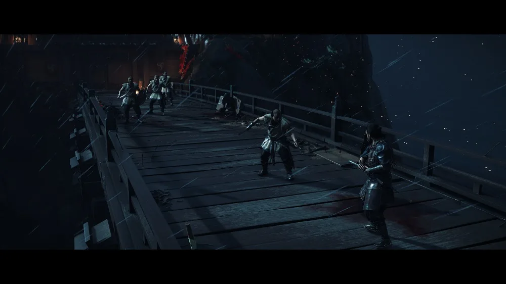 Ghost of Tsushima grunts standoff