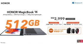 HONOR MagicBook 14 Upgraded 16GB + 512GB