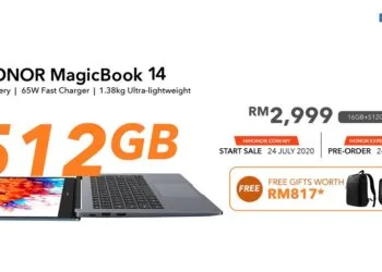 HONOR MagicBook 14 Upgraded 16GB + 512GB