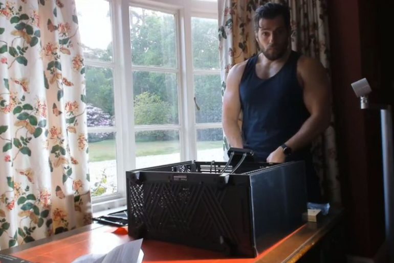 Justice League's Henry Cavill builds a PC in super Instagram montage