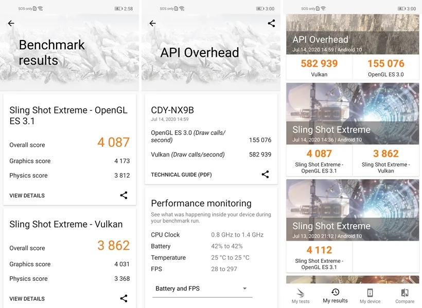 Huawei nova 7 SE benchmarks