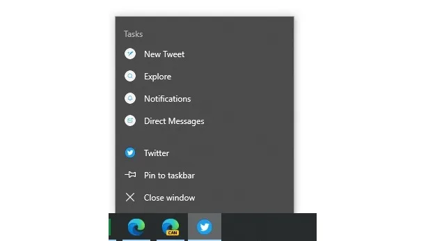 Microsoft Google PWABuilder shortcut