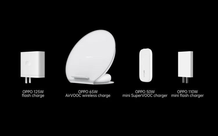 OPPO 125W Wired 65W Wireless Fast-charging