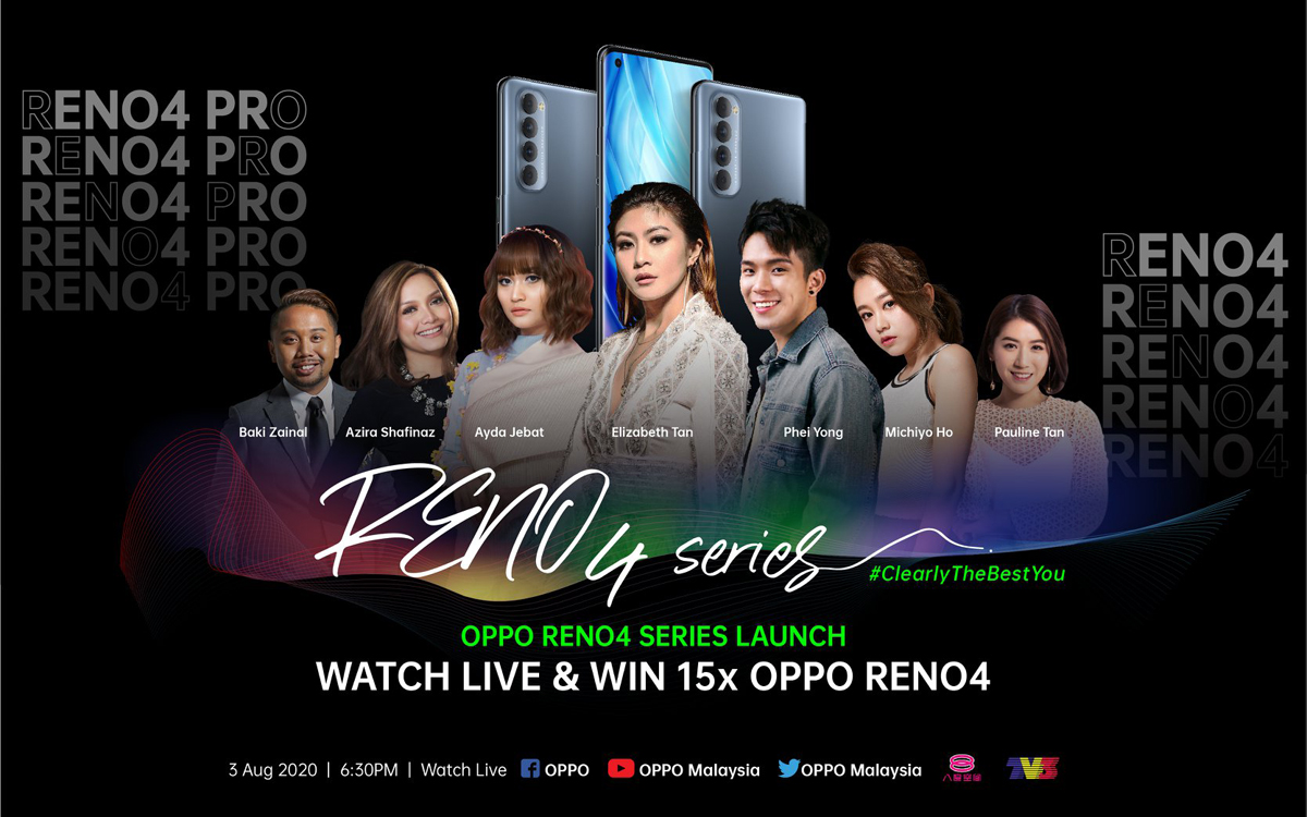 OPPO Reno4 Launch Malaysia 3 August 2020 1