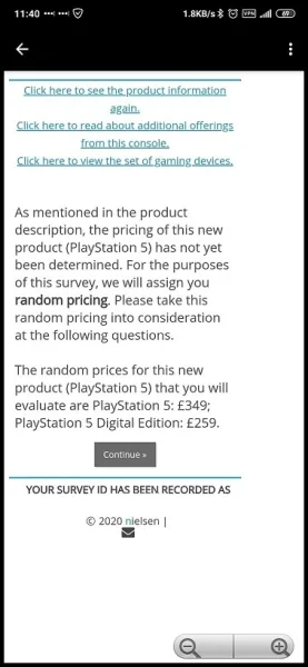 PS5 price survey reddit