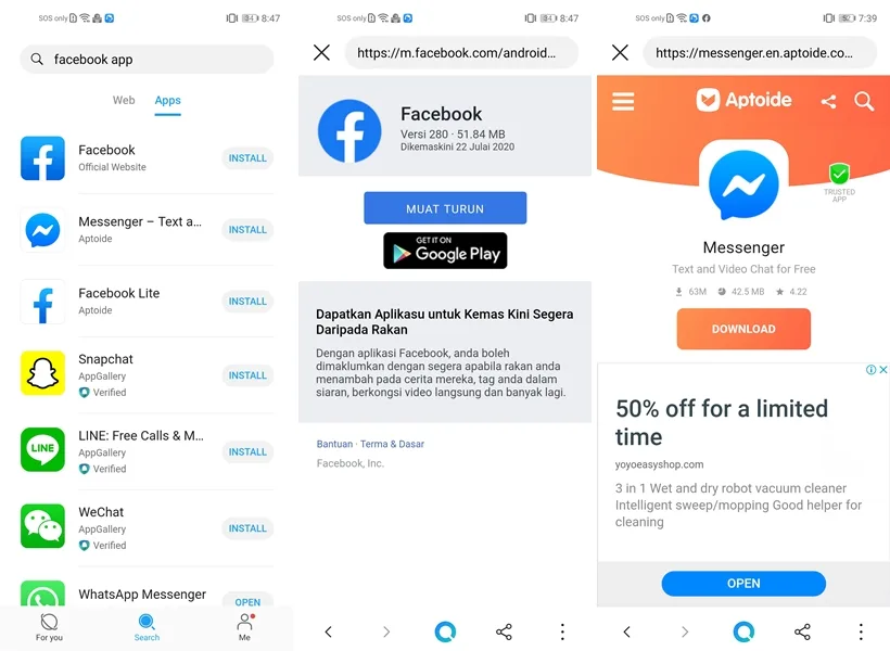 Petal search official and APK search
