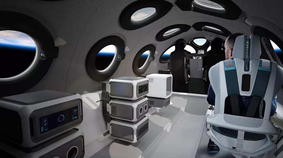 Virgin Galactic Commercial Space Travel VSS Unity Interior Unveiled 3